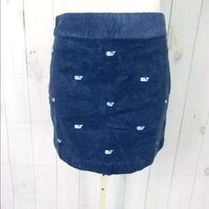 Vineyard Vines Whale corduroy skirt